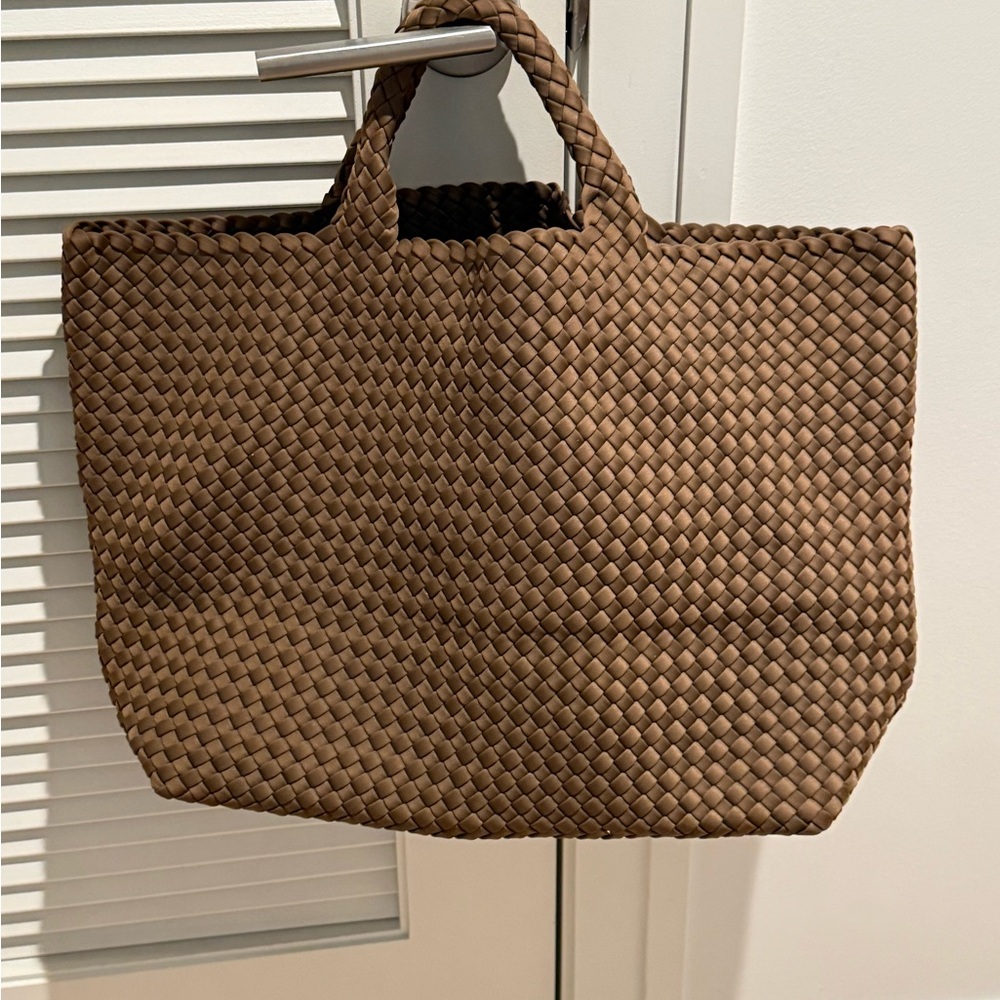 Naghedi St Barths in Camel Tote Bag